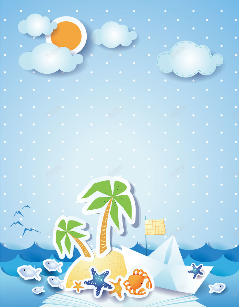 矢量卡通早教椰岛海风立体背景ai设计背景_88icon https://88icon.com 云 卡通 太阳 手绘 早教 椰岛 海水 海风 矢量 立体 童趣 背景 蓝色 矢量图