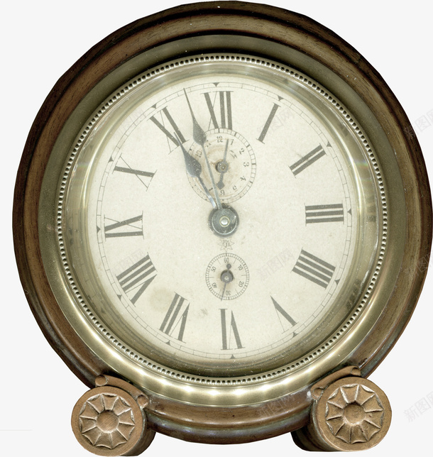 复古时钟png免抠素材_88icon https://88icon.com 复古 时钟 装饰