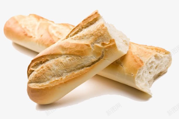 两半的面包棒png免抠素材_88icon https://88icon.com 卡通 手绘 柔软 面包 食物