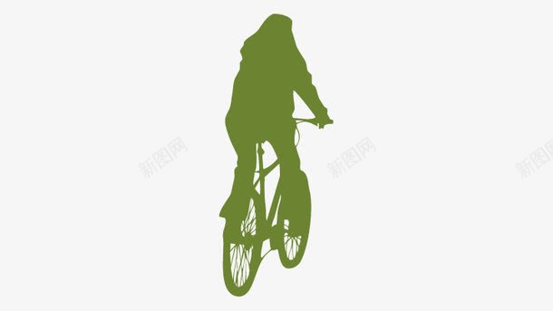 骑自行车人物png免抠素材_88icon https://88icon.com 人物剪影 单车剪影 矢量人物剪影 骑自行车人物
