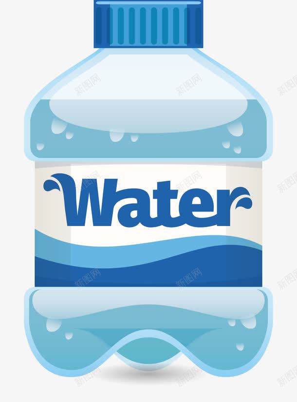 矿泉水元素png免抠素材_88icon https://88icon.com png 卡通 瓶子 矢量元素 矿泉水