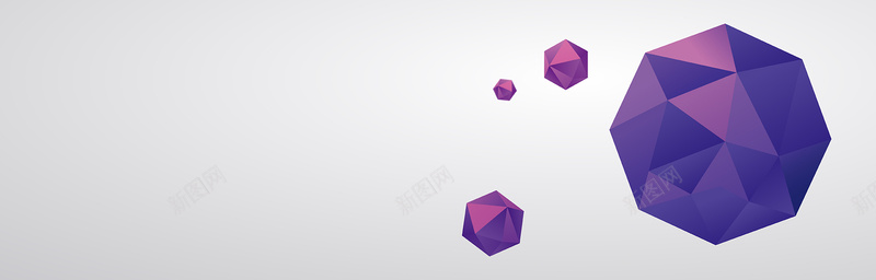 紫色菱角立体球背景矢量图ai设计背景_88icon https://88icon.com banenr 几何 扁平 海报banner 渐变 立体 紫色 菱角 矢量图