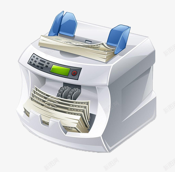 手绘验钞机png免抠素材_88icon https://88icon.com 矢量验钞机 美元 金融 银行 验钞机 验钞机美元 验钞机美元插图