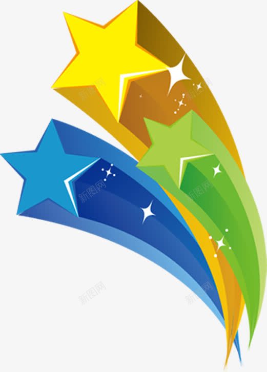 彩色卡通可爱五角星装饰促销png免抠素材_88icon https://88icon.com 五角星 促销 卡通 可爱 彩色 装饰
