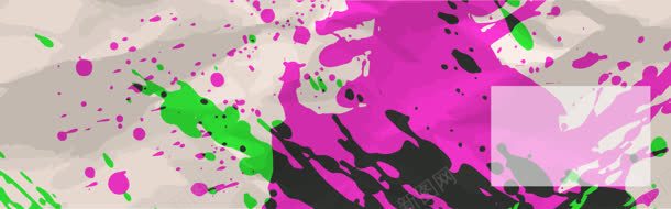 创意水彩喷绘banner背景jpg设计背景_88icon https://88icon.com 墙体喷绘图 彩色喷墨 手绘背景