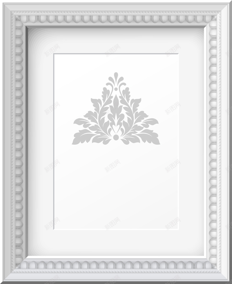 白色画框矢量图ai设计背景_88icon https://88icon.com 卡通 手绘 画框 白色 相框 童趣 矢量图