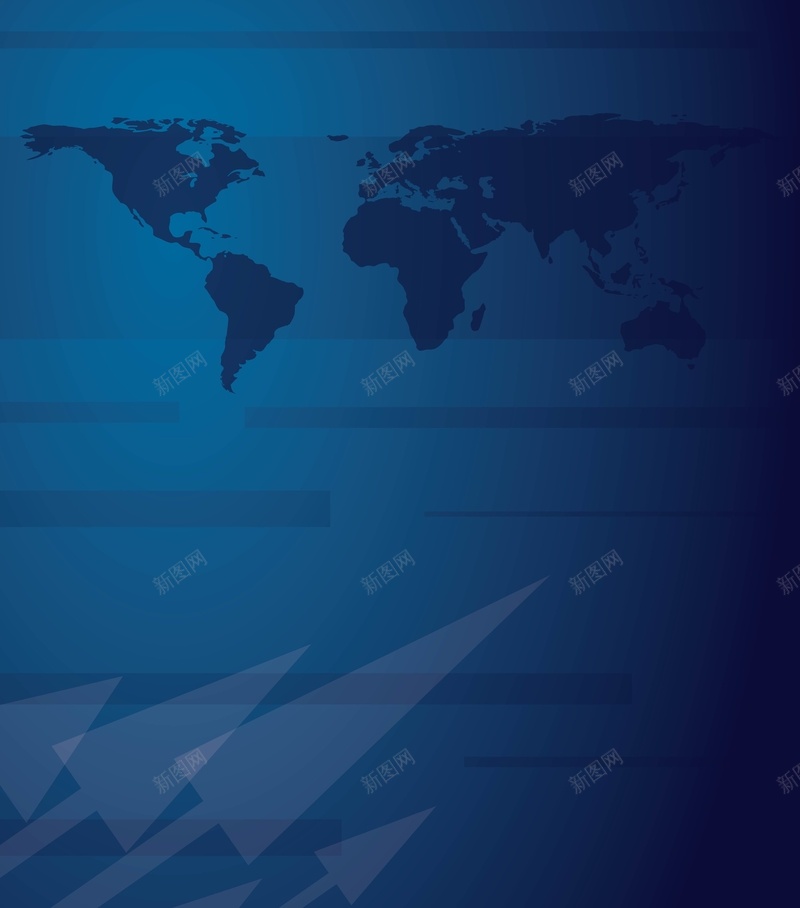 矢量科技商业世界地图箭头背景ai设计背景_88icon https://88icon.com 世界地图 商业 商务 大气 海报 矢量蓝色 科幻 科技 箭头 背景 矢量图