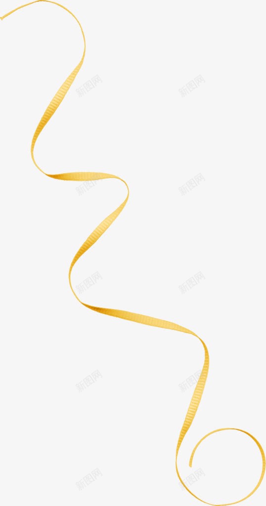 黄色飘带png免抠素材_88icon https://88icon.com 丝带 动态飘带 彩带 织带 飘带 黄色飘带