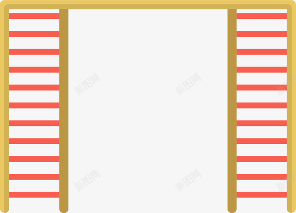木架子卡通对称攀玩架矢量图ai免抠素材_88icon https://88icon.com 儿童设施 对称 扁平风格 攀玩架 木架子 矢量攀玩架 设施 矢量图