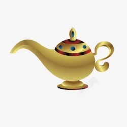 阿拉丁神灯png图片下载 阿拉丁神灯素材