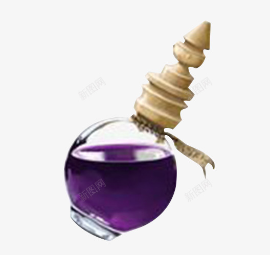 紫色药水瓶psd免抠素材_88icon https://88icon.com 瓶子素材 瓶子装饰 紫色 药水瓶子设计
