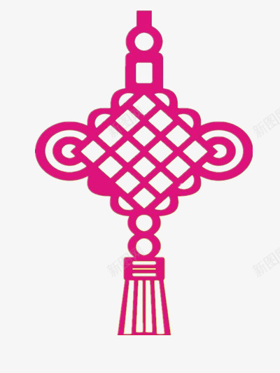 红色中国结png免抠素材_88icon https://88icon.com 中国结图片 中国结简笔画 简笔画 红色