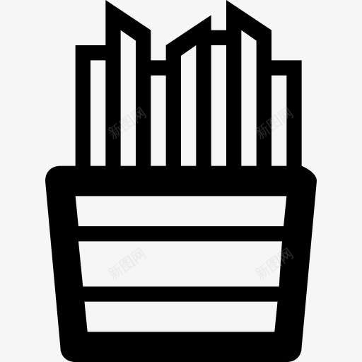 芯片快餐食品炸薯条炸薯条食品与png免抠素材_88icon https://88icon.com Chips fast food french fries 快餐 炸薯条 芯片 食品