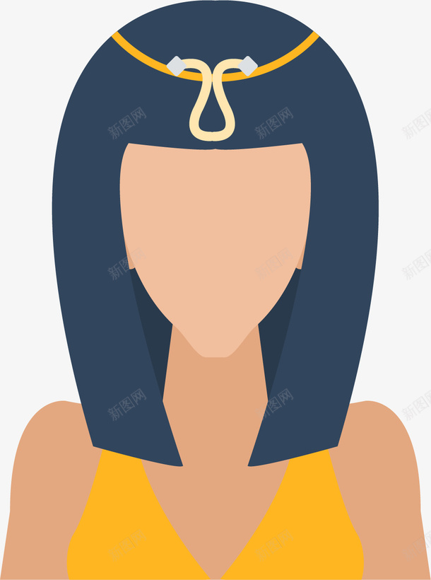 埃及女人卡通符号矢量图eps免抠素材_88icon https://88icon.com 人物 卡通符号 卡通风格 古埃及符号 埃及女人 矢量符号 符号 矢量图