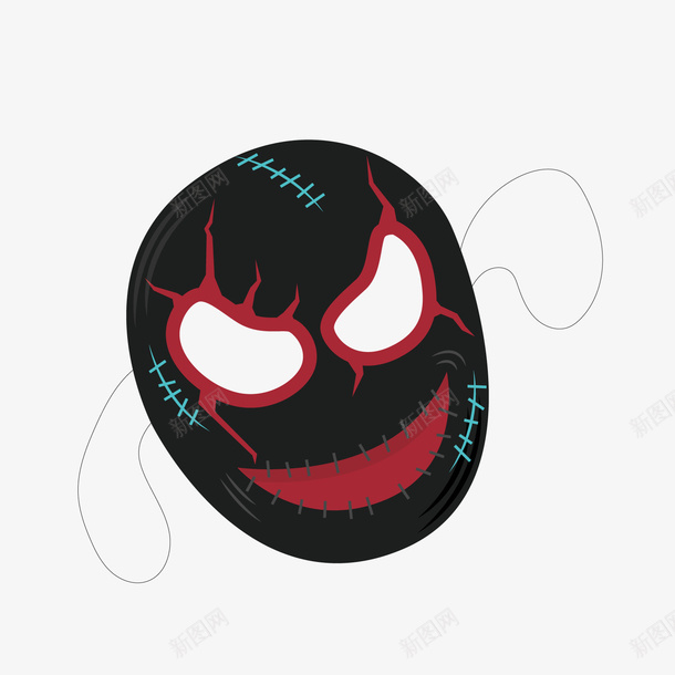 伤疤脸面具男矢量图ai免抠素材_88icon https://88icon.com 伤疤 面具 面具男 矢量图