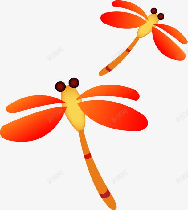 卡通装饰蜻蜓矢量图eps免抠素材_88icon https://88icon.com 姘存灉 灏忛笩 璧犲搧灏忓浘鏍 鍗 鎻掔敾 鐜叿 鑺辨湹 矢量图