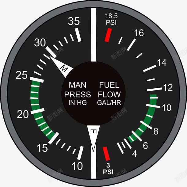汽车转速表png免抠素材_88icon https://88icon.com 指针 汽油表 汽车 转速表