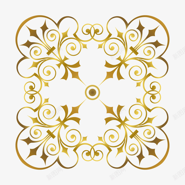 卡通装饰金色欧式角边矢量图eps免抠素材_88icon https://88icon.com 卡通角边装饰 欧式角边 矢量角边 角边 角边png 金色角边 矢量图