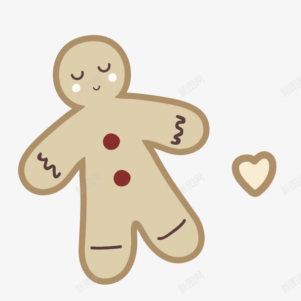 饼干卡通小人png免抠素材_88icon https://88icon.com 卡通圣诞装饰物 卡通节日装饰 卡通饼干 饼干