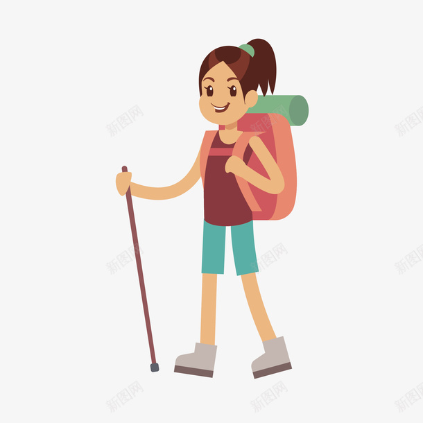 卡通手绘世界步行日登山背包矢量图eps免抠素材_88icon https://88icon.com 世界步行日 免抠图PNG 卡通 卡通登山杖 手绘 登山 矢量卡通手绘世界步行日登山背包客免抠图PNG免费下载 矢量图 背包客