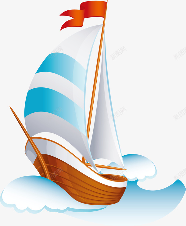 海船元素png免抠素材_88icon https://88icon.com 元素 海船 设计