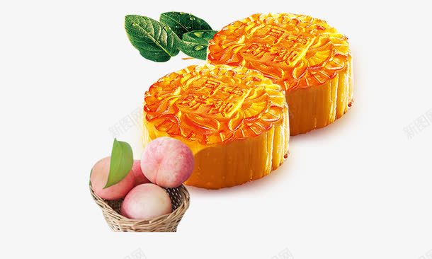 水蜜桃月饼png免抠素材_88icon https://88icon.com 中秋节元素 月饼 水果 水蜜桃
