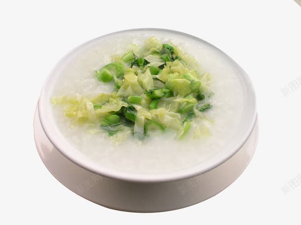 一碗素菜粥png免抠素材_88icon https://88icon.com 中华美食 产品实物 佳肴 粥类 美味 菜肴 营养美食 餐饮美食