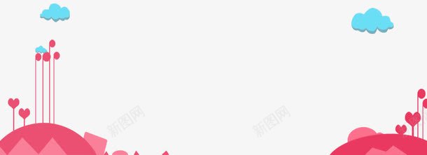 卡通海报背景png免抠素材_88icon https://88icon.com 儿童 卡通 可爱 海报