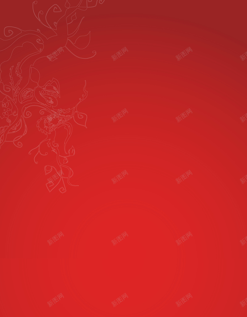 手绘人物音符花纹红底背景矢量图ai设计背景_88icon https://88icon.com 人物 手绘 海报 素材 红底 背景 花纹 音符 矢量图