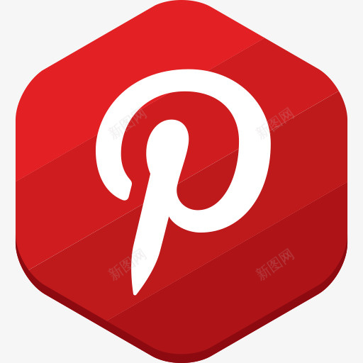 社会网络社交网络六角形png免抠素材_88icon https://88icon.com Pinterest network social 社会网络