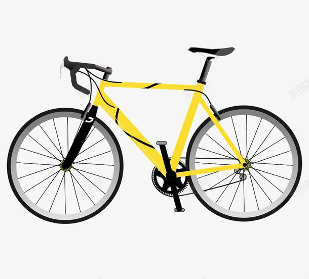 小黄车png免抠素材_88icon https://88icon.com 公共自行车 小黄车 自行车 黄色自行车