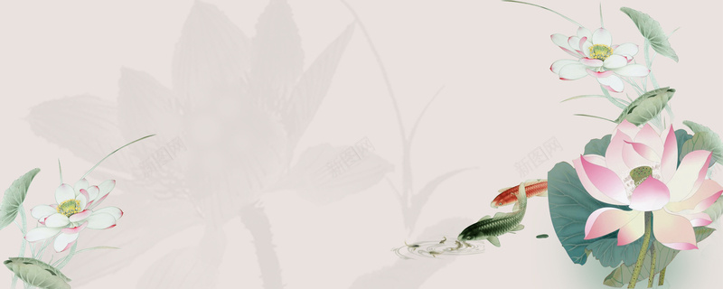 荷塘月色背景psd设计背景_88icon https://88icon.com PSD 传统 手绘 月色 海报 爱莲说 艺术 荷塘 荷塘月色 荷花 鱼儿