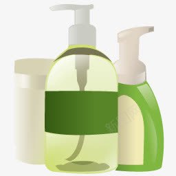 洗浴用品png免抠素材_88icon https://88icon.com 包装 沐浴露 洗发露 洗浴 瓶子