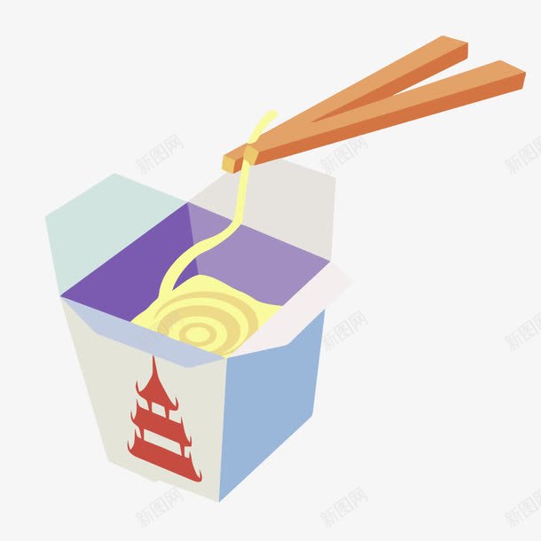 吃车仔面png免抠素材_88icon https://88icon.com 吃面 吃面条 泡面 泡面图 车仔面