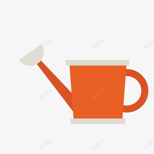 卡通浇水壶矢量图ai免抠素材_88icon https://88icon.com 创意卡通 卡通 卡通插图 插图 水壶 浇水壶 矢量图