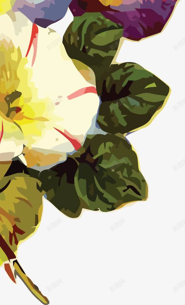 手绘水彩树叶装饰复古png免抠素材_88icon https://88icon.com 复古 树叶 水彩 装饰 设计