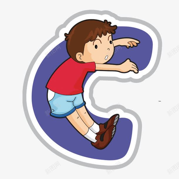人物字母Cpng免抠素材_88icon https://88icon.com C 创意 卡通 字母 手绘 男孩 白色 看图识字卡,看图识字 红色 蓝色