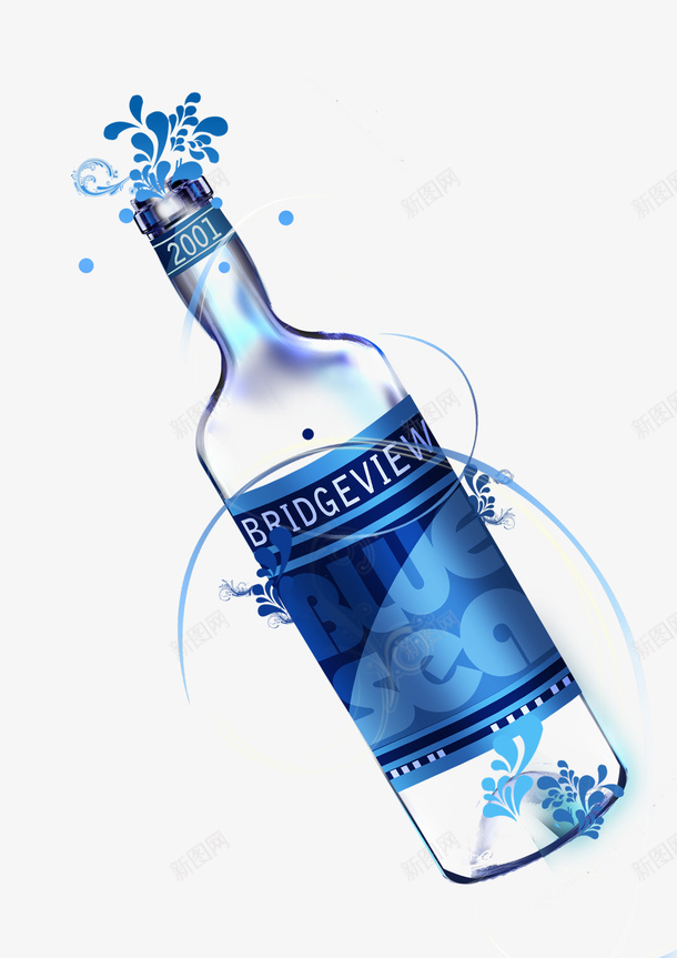 精美瓶子psd免抠素材_88icon https://88icon.com 时尚