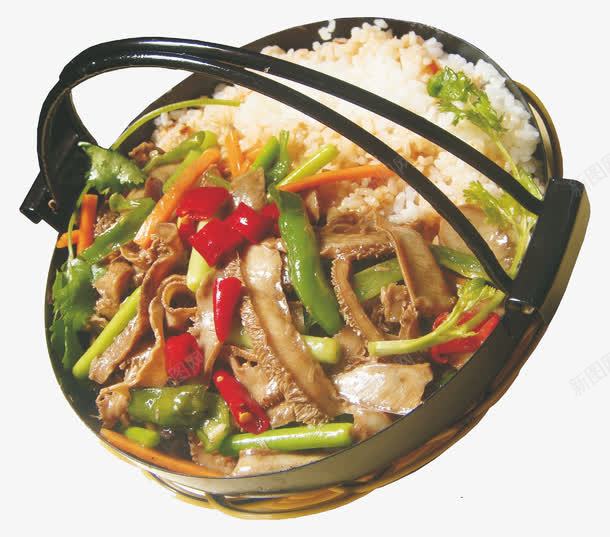 铁板辣炒牛肚饭png免抠素材_88icon https://88icon.com 快手饭 牛肚 米饭 红椒 美食图片 铁板饭 青椒