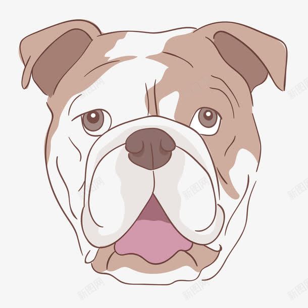 哈巴狗头png免抠素材_88icon https://88icon.com PNG图形 PNG装饰 动物 卡通 哈巴狗 装饰