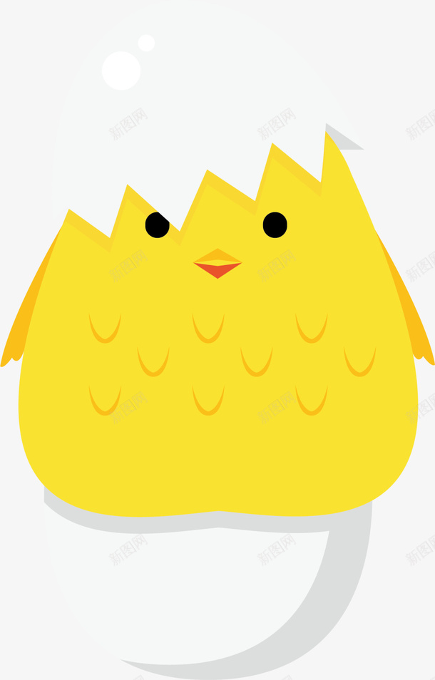黄色可爱蛋壳小鸡png免抠素材_88icon https://88icon.com Easter Happy 复活节 复活节小鸡 复活节彩蛋 复活节快乐 复活节标题 蛋壳小鸡