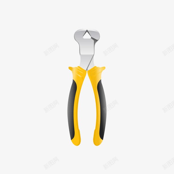 卡通维修工具装饰png免抠素材_88icon https://88icon.com 卡通手绘 维修工具 装饰图 钳子 钳子装饰