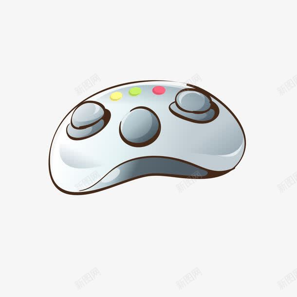 手绘卡通游戏机png免抠素材_88icon https://88icon.com 卡通 彩色游戏机 游戏机 电器