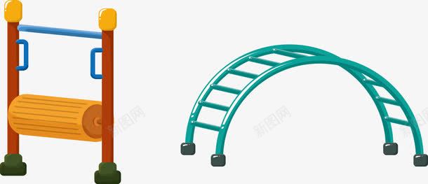 健身器材矢量图ai免抠素材_88icon https://88icon.com 可爱 操场 游乐园 游乐园设施免费下载 矢量图