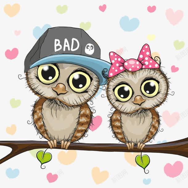 卡通鸟树叶手绘男女png免抠素材_88icon https://88icon.com 卡通 手绘 树叶 男女 背景装饰 鸟