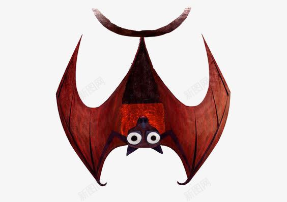 蝙蝠png免抠素材_88icon https://88icon.com 倒挂蝙蝠 创意蝙蝠 手绘蝙蝠 红色蝙蝠