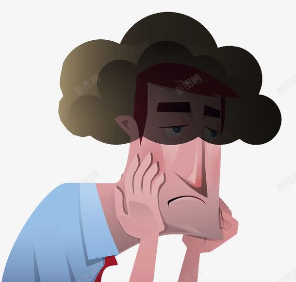 压力大乏力状态png免抠素材_88icon https://88icon.com 乏力 压力大 崩溃的人物 精疲力尽 精神崩溃