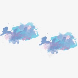 水彩晕染背景png图片下载 水彩晕染背景素材