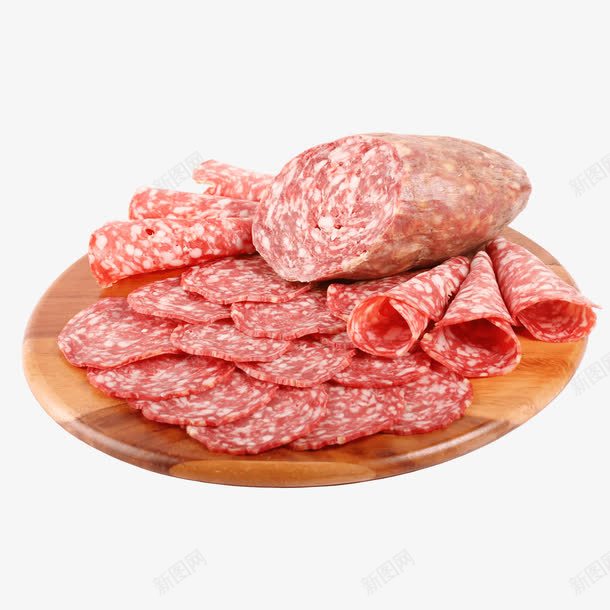 一盘切好的火腿肠片png免抠素材_88icon https://88icon.com 火腿 美味 肉丁 营养 酱香味 食物PNG 鲜美