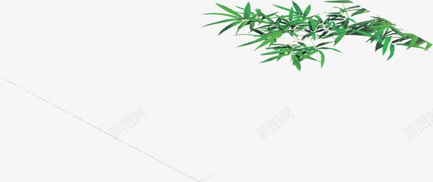 绿色柱子叶片毛笔字png免抠素材_88icon https://88icon.com 叶片 柱子 毛笔字 绿色
